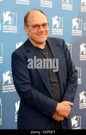 Venedig, Italien. 27. August 2014. Carlo Verdone während der Jury-Fototermin auf die 71nd Venice International Film Festival am 27. August 2014 Credit: Dpa picture-Alliance/Alamy Live News Stockfoto