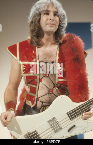 MOTT THE HOOPLE UK-Glam-Rock-Gruppe über 1973 Stockfoto