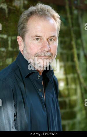 Venedig, Italien. 29. August 2014. Österreichische Regisseur Ulrich Seidl stellt während der 71. Filmfestspielen in Venedig, Italien, 29. August 2014. Foto: Hubert Boesl Live News WIRE SERVICE/Dpa/Alamy Stockfoto