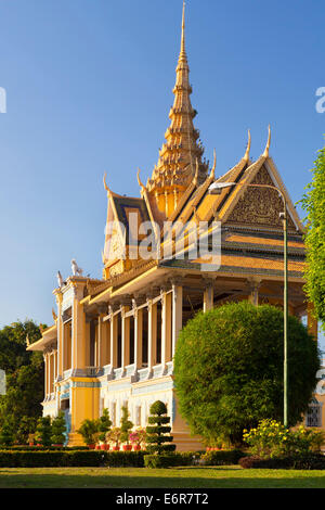 Mondschein Pavillon, Königspalast, Phnom Penh, Kambodscha Stockfoto