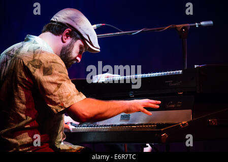 Das Souljazz-Orchester beim Festival Lent, Maribor, Slowenien, Europäische Union Stockfoto