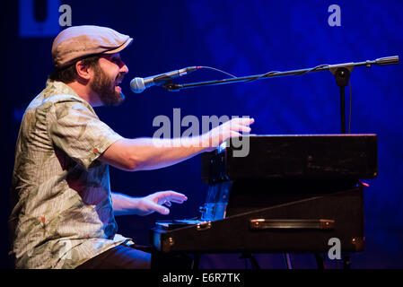 Das Souljazz-Orchester beim Festival Lent, Maribor, Slowenien, Europäische Union Stockfoto