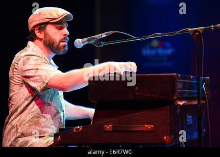 Das Souljazz-Orchester beim Festival Lent, Maribor, Slowenien, Europäische Union Stockfoto