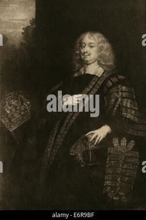 Edward Hyde, 1. Earl of Clarendon (18. Februar 1609 - 9. Dezember 1674) war ein englischer Staatsmann und Historiker. Stockfoto