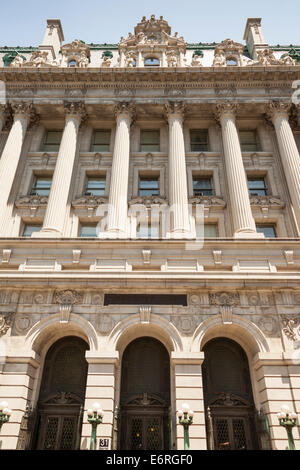 Leihmutter Court, ehemals Hall of Records, 31 Chambers Street, Manhattan, New York City, New York, USA Stockfoto