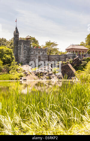 Schloss Belvedere, Central Park, Manhattan, New York City, New York, USA Stockfoto