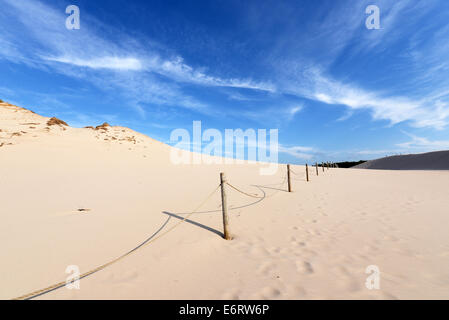 Wüstenlandschaft Slowinski Nationalpark Polen Ostsee Stockfoto