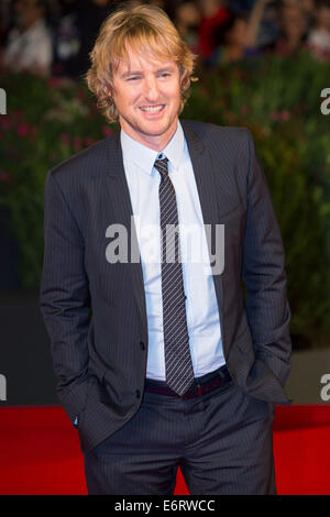 Venedig, Italien. 29. August 2014. 71. Filmfestspielen von Venedig. Owen Wilson bei "sie ist Funny, die Way" Premiere. Stockfoto