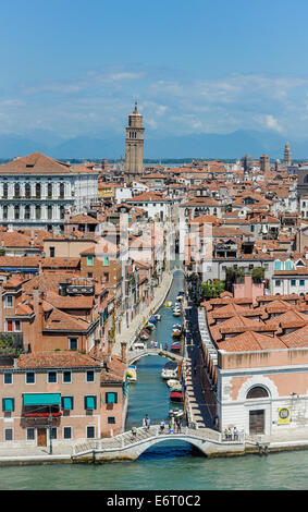 Am Rio De La Fornace Kanal in Venedig. Stockfoto