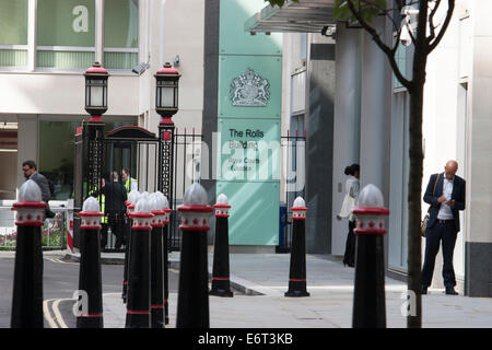 Die Rollen, die Gebäude, Königliche Gerichtshöfe, London Stockfoto