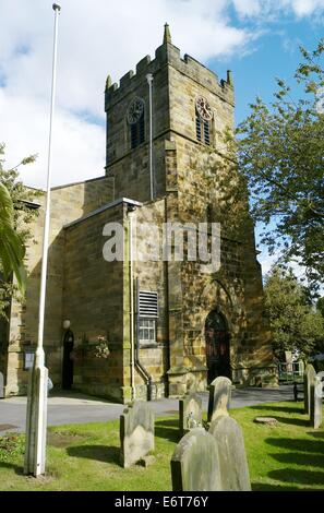 Saint Peter and Saint Paul Pfarrkirche Stokesley Stockfoto