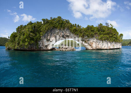 Naturale im Rock-Inseln, Mikronesien, Palau Stockfoto