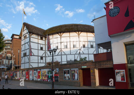 Shakespeares Globe Theater Stockfoto