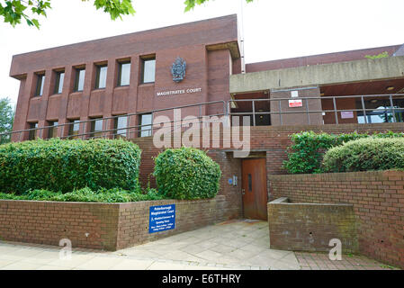 Amtsgericht entnommen Bridge Street Peterborough Cambridgeshire UK Stockfoto