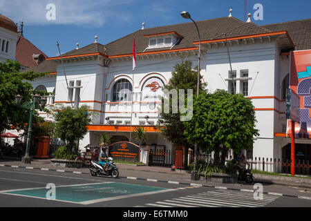 Yogyakarta, Java, Indonesien.  Hauptpost. Stockfoto