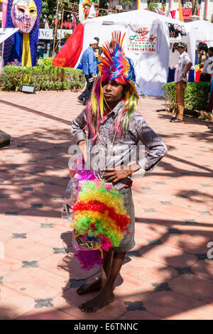 Der Goa-Karneval ist ein 4-Tages-Spektakel Spaß, Vergnügen, Unterhaltung und fest und wird nicht überall sonst in Indien gefeiert. Stockfoto