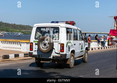 Der Goa-Karneval ist ein 4-Tages-Spektakel Spaß, Vergnügen, Unterhaltung und fest und wird nicht überall sonst in Indien gefeiert. Stockfoto