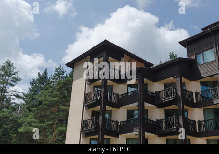 Fragment der moderne Neubau im Rila-Gebirge, Bulgarien Stockfoto