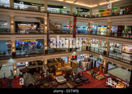 Yogyakarta, Java, Indonesien.  Ambarrukmo Shopping Mall. Stockfoto