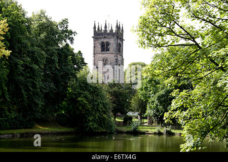 Pfarrei von St. James das große Gawsworth Stockfoto