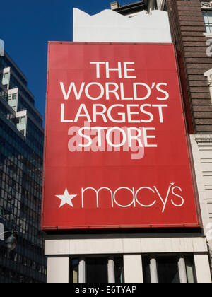 R. H. Macy & Company-Flagship-Store, NYC Stockfoto