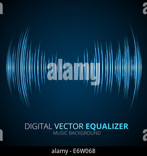 Schallwellen Stockfoto