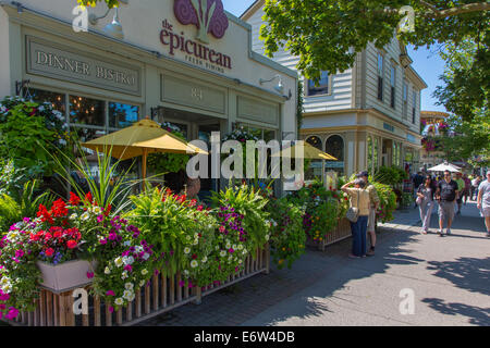 Dorf von Niagara on the Lake am Niagara River in Ontario Kanada Stockfoto