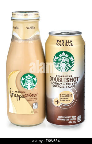 Starbucks Getränke gemischt Stockfoto