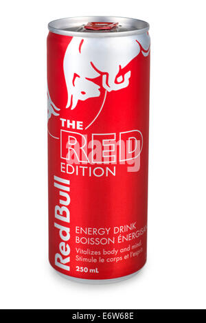 Red Bull Drink Stockfoto