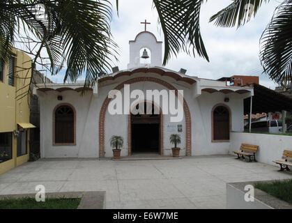 Kirche in Sayulita, Mexiko. Stockfoto