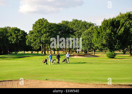 Golfplatz in Stoke Park Country Club, Spa und Hotel, Stoke Poges, Buckinghamshire, England, Vereinigtes Königreich Stockfoto