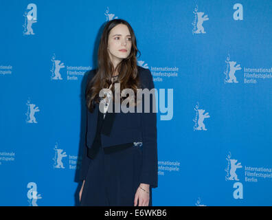 Foto-Aufruf für Nymphomanic Volume 1, 64. Internationalen Filmfestspiele Berlin (Berlinale) im Hyatt Potsdamer Platz Featuring: Stacey Martin Where: Berlin, Deutschland bei: 9. Februar 2014 Stockfoto