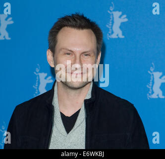 Aufruf zur Nymphomanic Band 1, 64. Internationalen Filmfestspiele Berlin (Berlinale) im Hyatt Potsdamer Platz mit Foto: Christian Slater wo: Berlin, Deutschland bei: 9. Februar 2014 Stockfoto