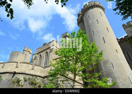 Arundel Castle, Arundel, West Sussex, England, Vereinigtes Königreich Stockfoto