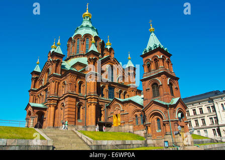 Uspenski-Kathedrale (1968), östliche orthodoxe Kirche, Katajanokka, Helsinki, Finnland, Europa Stockfoto