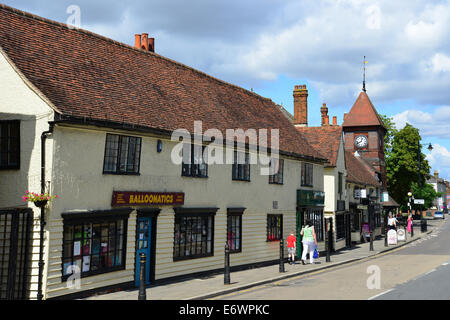 High Street, Chipping Ongar, Essex, England, Vereinigtes Königreich Stockfoto