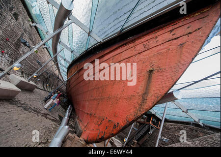 Die erhaltenen SS Great Britain sitzt jetzt in einem klimatisierten Trockendock Stockfoto