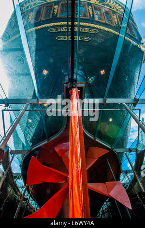 Die erhaltenen SS Great Britain sitzt jetzt in einem klimatisierten Trockendock Stockfoto