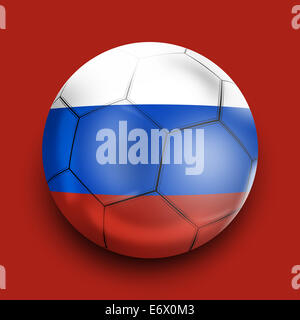 Russland-Fußball-Design Stockfoto