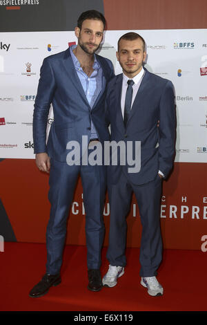 Prominente für die Award-Gala "Deutscher Schauspielerpreis" am Theater des Westens.  Mitwirkende: Gast wo: Berlin, Deutschland bei: 10. Februar 2014 Stockfoto