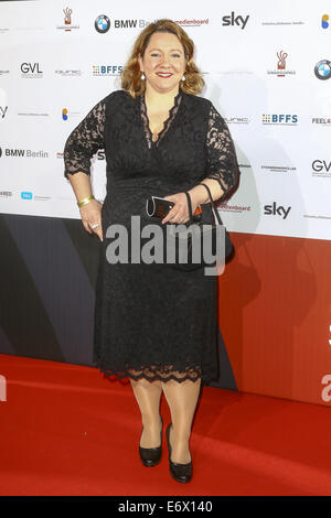 Prominente für die Award-Gala "Deutscher Schauspielerpreis" am Theater des Westens.  Mitwirkende: Gast wo: Berlin, Deutschland bei: 10. Februar 2014 Stockfoto