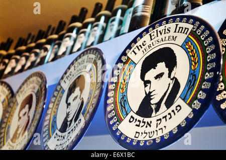 Das Elvis-Inn in Jerusalem, Israel Stockfoto