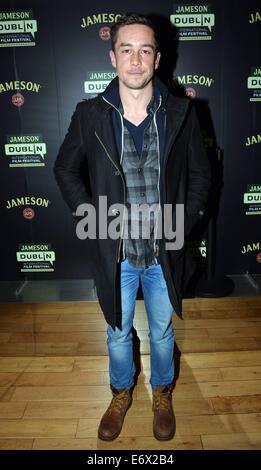 Jameson Dublin International Filmfestival - Stanley Tucci erhält die Volta-Award-Featuring: Killian Scott Where: Dublin, Irland: 15. Februar 2014 Stockfoto