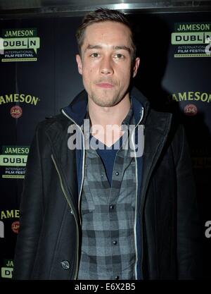 Jameson Dublin International Filmfestival - Stanley Tucci erhält die Volta-Award-Featuring: Killian Scott Where: Dublin, Irland: 15. Februar 2014 Stockfoto