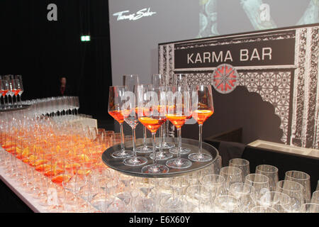 Thomas Sabos "Karma Night" Party im Postpalast während "Inhorgenta Munich" (Messe für Schmuck und Uhren).  Mitwirkende: Atmosphäre wo: München wenn: 15. Februar 2014 Stockfoto