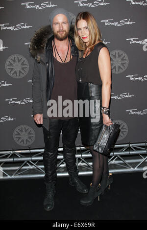 Thomas Sabos "Karma Night" Party im Postpalast während "Inhorgenta Munich" (Messe für Schmuck und Uhren).  Mitwirkende: Gast wo: München wenn: 15. Februar 2014 Stockfoto