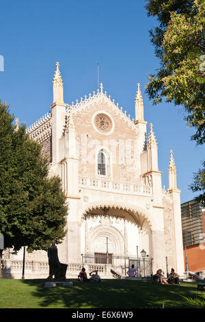 Kirche San Jeronimo, Madrid Stockfoto