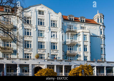 Jugendstilhaus in Hamburg-Eppendorf, Hamburg, Deutschland Stockfoto