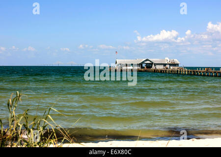 Anna Maria Island Pier in Bradenton FL Stockfoto