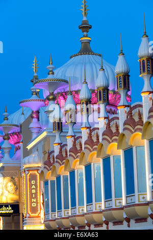 USA, New Jersey, Atlantic City, Taj Mahal Casino außen Stockfoto